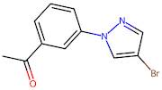 1-(3-(4-Bromo-1H-pyrazol-1-yl)phenyl)ethanone