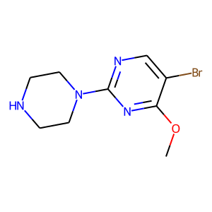 5-Bromo-4-methoxy-2-(piperazin-1-yl)pyrimidine