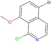 5-Bromo-1-chloro-8-methoxyisoquinoline