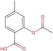 2-Acetoxy-4-methylbenzoic acid