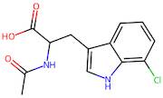 2-Acetamido-3-(7-chloro-1H-indol-3-yl)propanoic acid