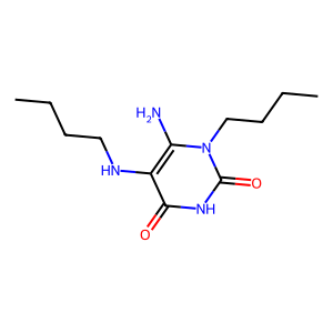 6-Amino-1-butyl-5-(butylamino)-1,2,3,4-tetrahydropyrimidine-2,4-dione