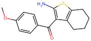 3-(4-Methoxybenzoyl)-4,5,6,7-tetrahydro-1-benzothiophen-2-amine