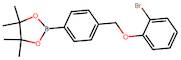 2-(4-((2-Bromophenoxy)methyl)phenyl)-4,4,5,5-tetramethyl-1,3,2-dioxaborolane