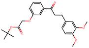 tert-Butyl 2-{3-[3-(3,4-dimethoxyphenyl)propanoyl]phenoxy}acetate