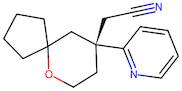 (R)-2-(9-(Pyridin-2-yl)-6-oxaspiro[4.5]decan-9-yl)acetonitrile