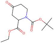 1-(tert-Butyl) 2-ethyl 4-oxopiperidine-1,2-dicarboxylate