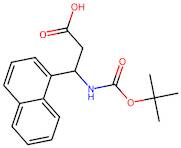 3-((tert-Butoxycarbonyl)amino)-3-(naphthalen-1-yl)propanoic acid