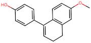 4-(6-Methoxy-3,4-dihydronaphthalen-1-yl)phenol