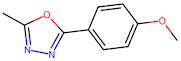 2-(4-Methoxyphenyl)-5-methyl-1,3,4-oxadiazole