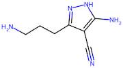 5-Amino-3-(3-aminopropyl)-1H-pyrazole-4-carbonitrile