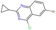 6-Bromo-4-chloro-2-cyclopropylquinazoline