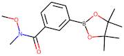 3-[Methoxy(methyl)carbamoyl]benzeneboronic acid, pinacol ester