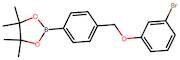 2-(4-((3-Bromophenoxy)methyl)phenyl)-4,4,5,5-tetramethyl-1,3,2-dioxaborolane