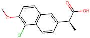 (S)-2-(5-Chloro-6-methoxynaphthalen-2-yl)propanoic acid