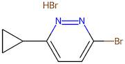 3-Bromo-6-cyclopropylpyridazine Hydrobromide