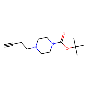 Tert-butyl 4-(but-3-yn-1-yl)piperazine-1-carboxylate