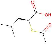 (S)-2-(acetylthio)-4-methylpentanoic acid