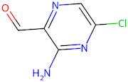 3-Amino-5-chloropyrazine-2-carbaldehyde