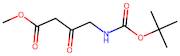 Methyl 4-((tert-butoxycarbonyl)amino)-3-oxobutanoate