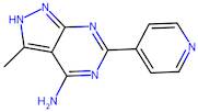 3-Methyl-6-(pyridin-4-yl)-2h-pyrazolo[3,4-d]pyrimidin-4-amine