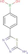 4-(5-Amino-1,3,4-thiadiazol-2-yl)benzeneboronic acid