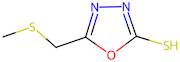 5-[(methylsulfanyl)methyl]-1,3,4-oxadiazole-2-thiol