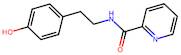 n-[2-(4-hydroxyphenyl)ethyl]pyridine-2-carboxamide