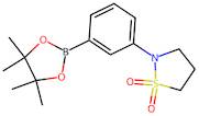 2-(3-(4,4,5,5-Tetramethyl-1,3,2-dioxaborolan-2-yl)phenyl)isothiazolidine 1,1-dioxide