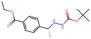 (R)-tert-butyl 2-(1-(4-(ethoxycarbonyl)phenyl)ethyl)hydrazinecarboxylate