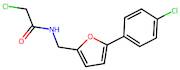 2-Chloro-N-((5-(4-chlorophenyl)furan-2-yl)methyl)acetamide