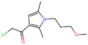 2-Chloro-1-[1-(3-methoxypropyl)-2,5-dimethyl-1h-pyrrol-3-yl]ethan-1-one