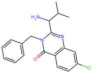 2-(1-Amino-2-methylpropyl)-3-benzyl-7-chloroquinazolin-4(3H)-one