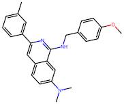 N1-(4-methoxybenzyl)-N7,N7-dimethyl-3-m-tolylisoquinoline-1,7-diamine