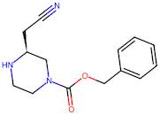 Benzyl(S)-3-(cyanomethyl)piperazine-1-carboxylate