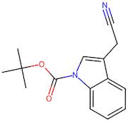 tert-Butyl 3-(cyanomethyl)-1H-indole-1-carboxylate