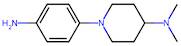 1-(4-Aminophenyl)-N,N-dimethylpiperidin-4-amine