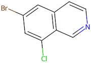 6-Bromo-8-chloroisoquinoline