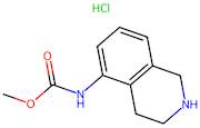 Methyl N-(1,2,3,4-tetrahydroisoquinolin-5-yl)carbamate hydrochloride