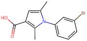 1-(3-Bromophenyl)-2,5-dimethyl-1H-pyrrole-3-carboxylic acid