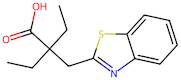 2-(1,3-Benzothiazol-2-ylmethyl)-2-ethylbutanoic acid