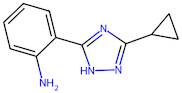 2-(3-Cyclopropyl-1h-1,2,4-triazol-5-yl)aniline