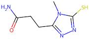 3-(4-Methyl-5-sulfanyl-4h-1,2,4-triazol-3-yl)propanamide