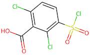 2,6-Dichloro-3-(chlorosulfonyl)benzoic acid