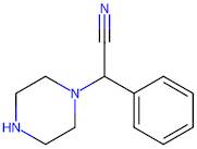 2-Phenyl-2-(piperazin-1-yl)acetonitrile