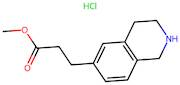 Methyl 3-(1,2,3,4-tetrahydroisoquinolin-6-yl)propanoate hydrochloride