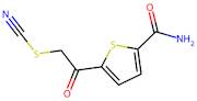 5-(2-Thiocyanatoacetyl)thiophene-2-carboxamide