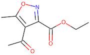 Ethyl 4-acetyl-5-methylisoxazole-3-carboxylate