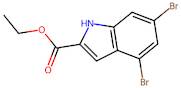 Ethyl 4,6-dibromo-1h-indole-2-carboxylate