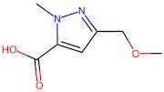 3-(Methoxymethyl)-1-methyl-1H-pyrazole-5-carboxylic acid